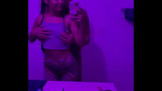 Bathroom Blowjob &amp;amp; Doggystyle Fuck