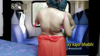 Bhabhi lujurioso chupando mi polla y semen en la boca