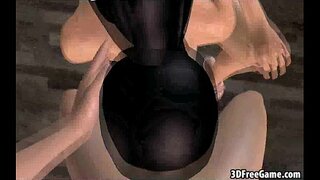 ���রম 3D সুন্দরী বালিকা বাথরুম