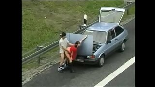 Exhibicionistas encanta follar al aire libre, Vol. 5