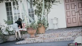 Big titted realtor teen makes sure she sells the house