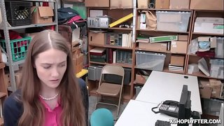 Tiek shoplyfting paauglių ir močiutė vis sprogimo iki raguotas LP Pareigūnas Erica Lauren