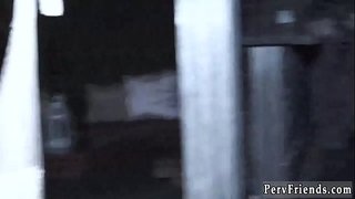 Teen abhorrent magister Aspen Romanoff et Monica Asis et Marilyn Mansionem handjob auxilium