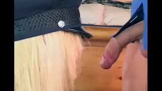 ���ਰੈਟੀ ਔਰਤ ਪੁਲਸੀਆ ਚੁਦਾਈ ਕਰਦੇ ਚ ਦਸਤਾਨੇ ਅਤੇ ਸਟੋਕਿੰਗਜ਼